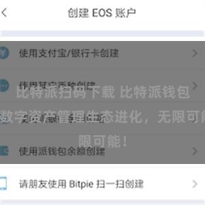 比特派扫码下载 比特派钱包：数字资产管理生态进化，无限可能！