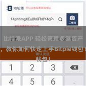 比特派APP 轻松管理多链资产，教你如何快速上手Bitpie钱包！