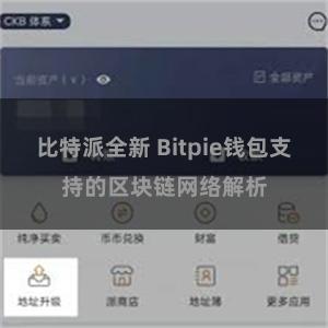 比特派全新 Bitpie钱包支持的区块链网络解析